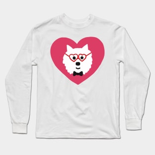 Westie Valentine Long Sleeve T-Shirt